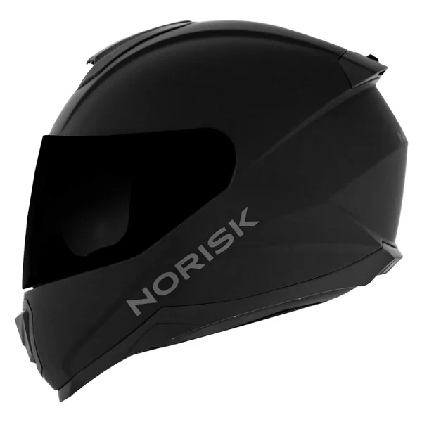 Capacete Norisk Razor Solid – Preto Fosco