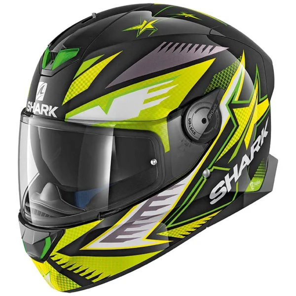 Capacete Shark D-Skwal Draghal - Preto & Verde