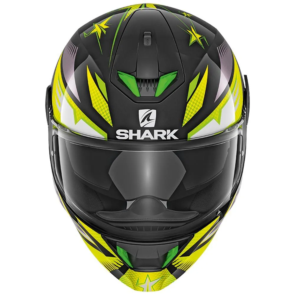 Capacete Shark D-Skwal Draghal - Preto & Verde - Imagem 2