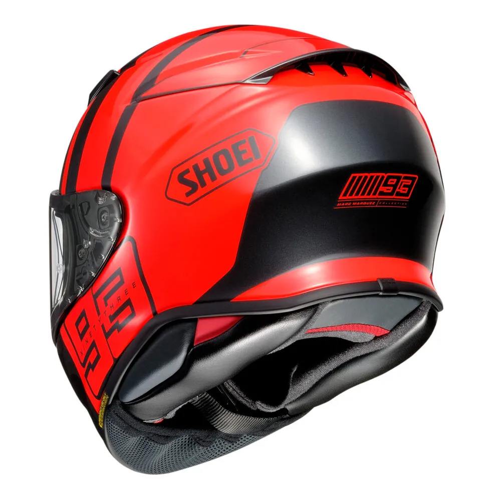 Capacete Shoei NXR-2 MM93 Collection - Vermelho & Cinza - Imagem 3