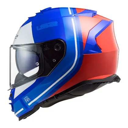 Capacete LS2 FF800 Storm Slant Azul & Vermelho