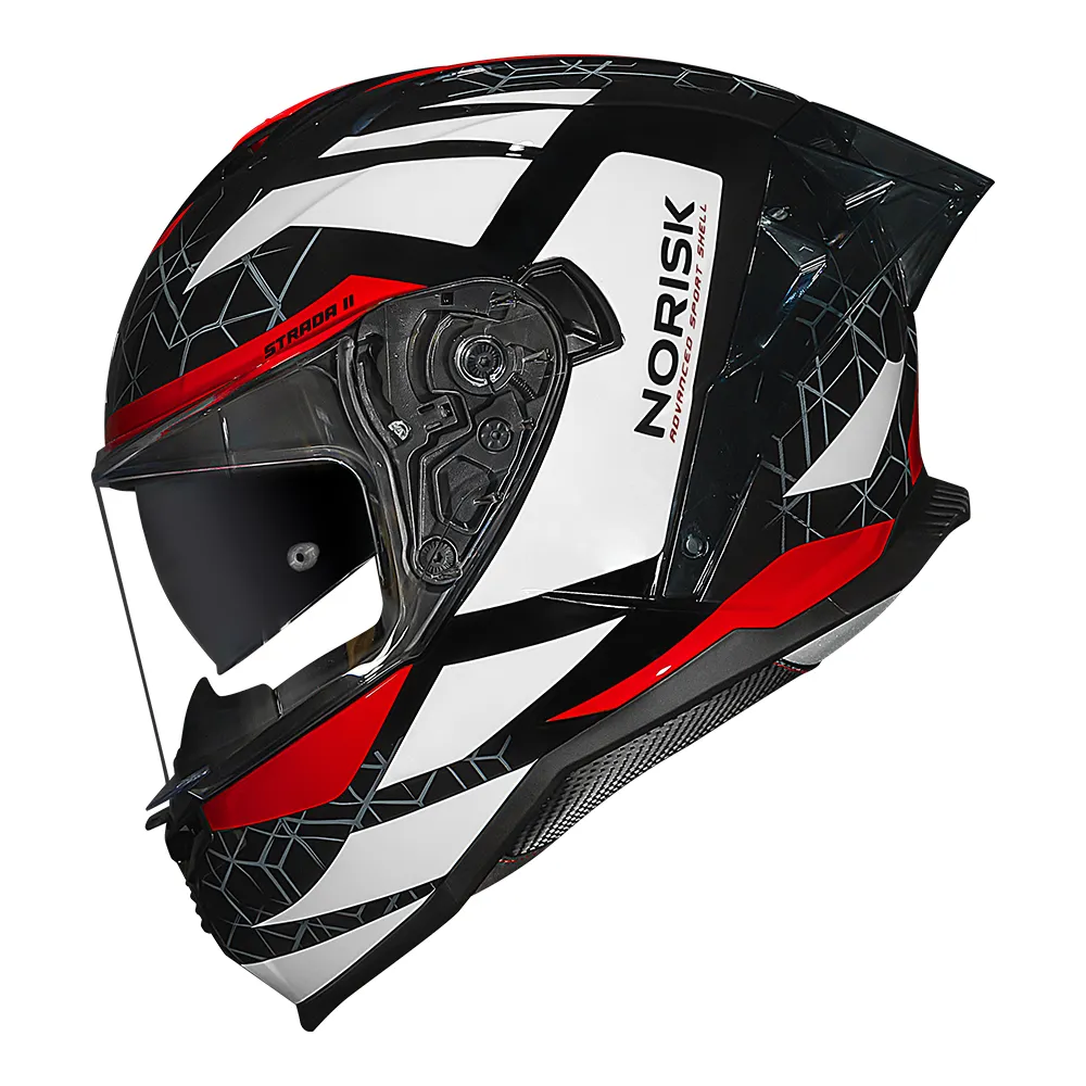 Capacete Norisk Strada II Evoque Vermelho
