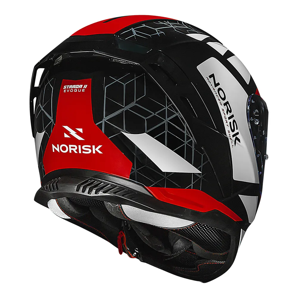 Capacete Norisk Strada II Evoque Vermelho - Imagem 2