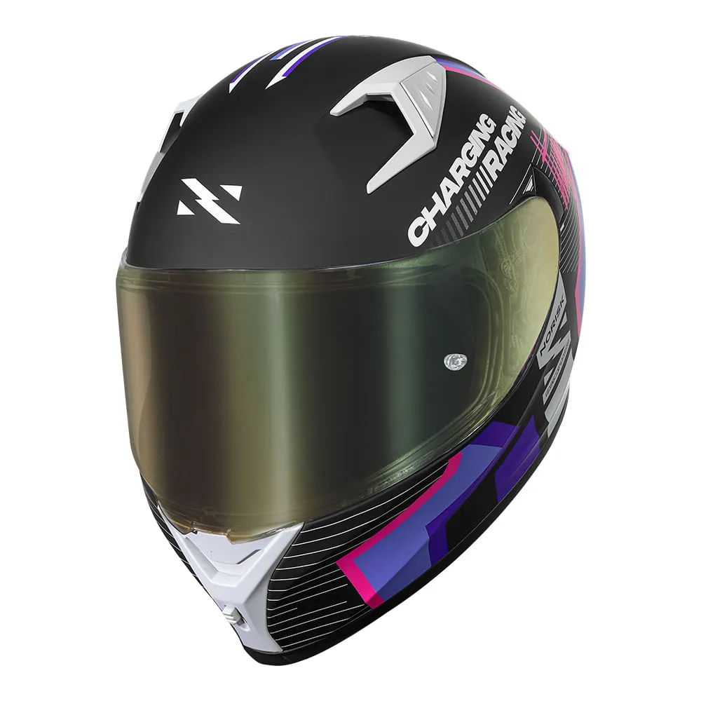 Capacete Norisk Flow Vizion Roxo - Imagem 4