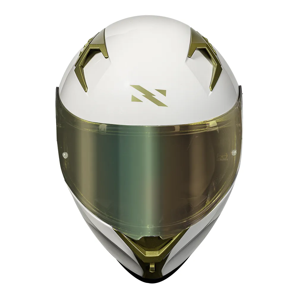 Capacete Norisk Flow Monocolor Branco Especial - Imagem 3
