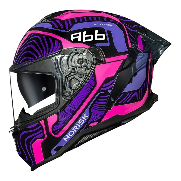 Capacete Norisk Strada II Fusion Roxo