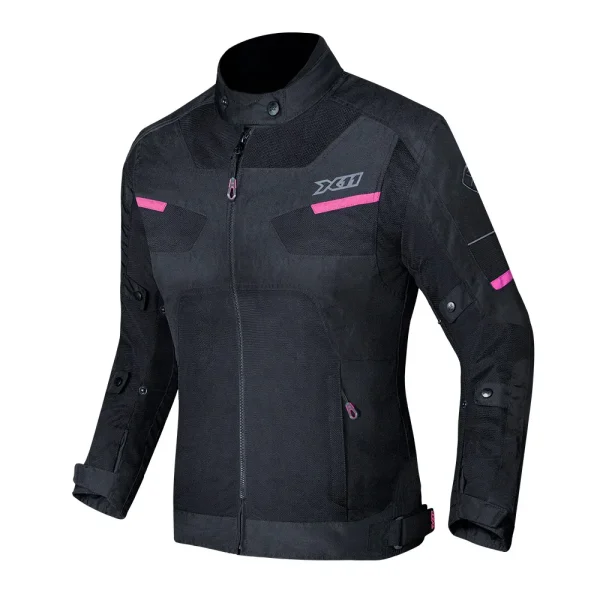 Jaqueta X11 Evo 4 Feminina – Preta & Rosa