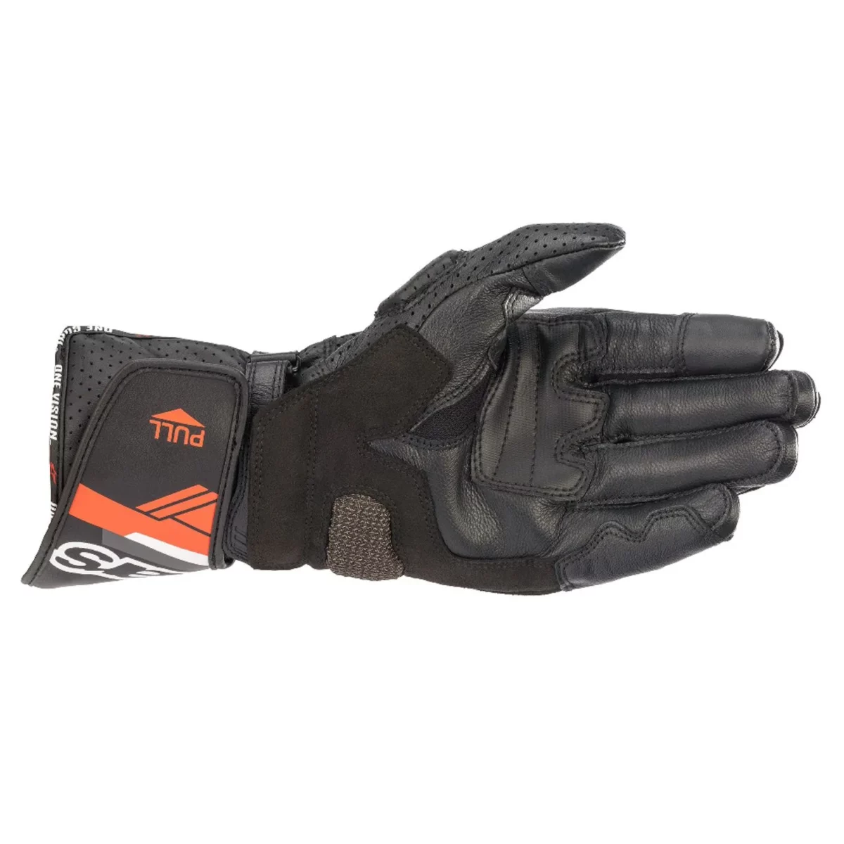 Luva Alpinestars SP-8 V3 Preta/Vermelha Fluor - Image 2