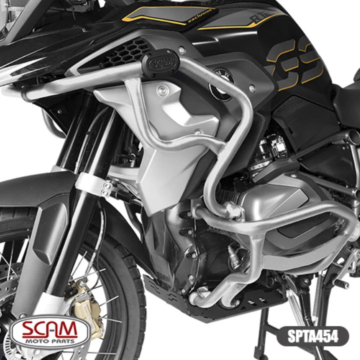 Protetor de Motor e Carenagem Bmw R1250GS 19+ / SCAM - Prata