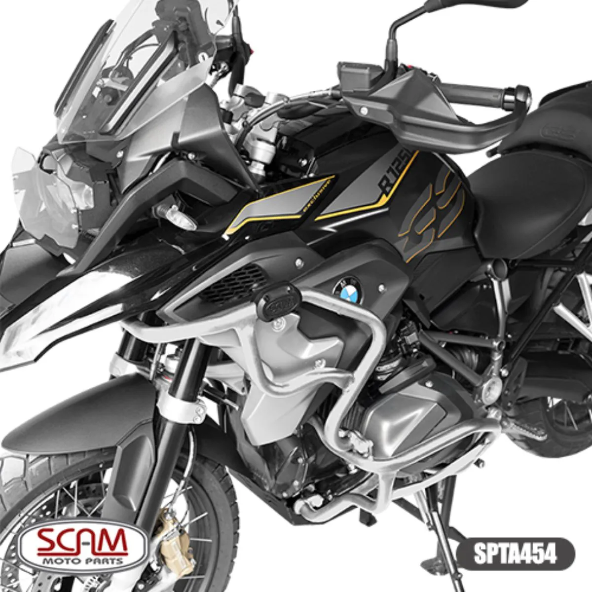 Protetor de Motor e Carenagem Bmw R1250GS 19+ / SCAM - Prata - Imagem 2
