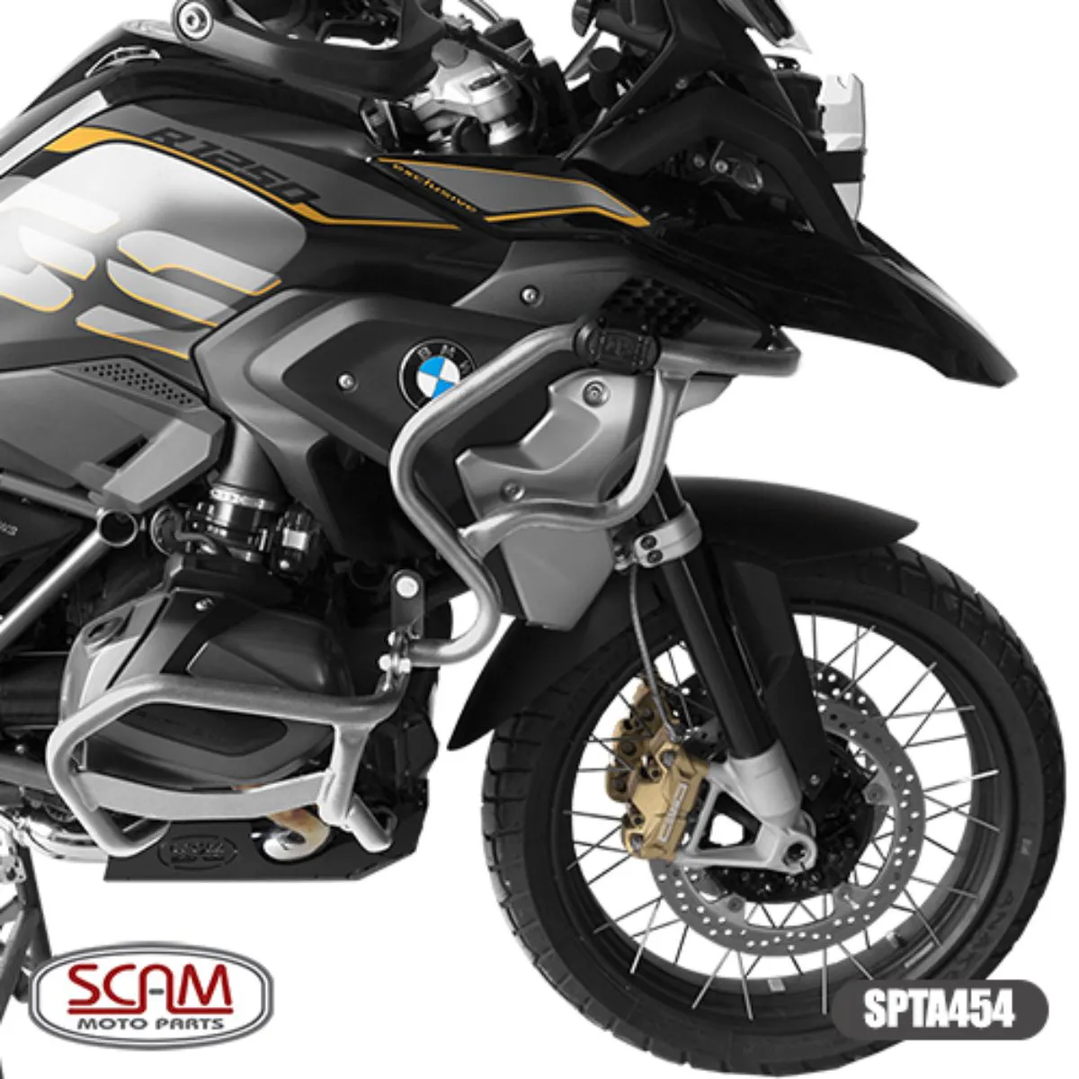 Protetor de Motor e Carenagem Bmw R1250GS 19+ / SCAM - Prata - Imagem 3